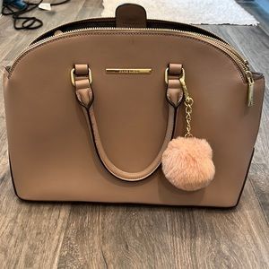 Anne klein nude handbag